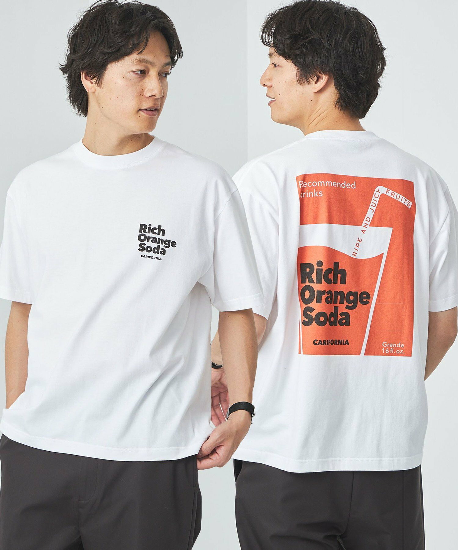 【別注】<SCREEN STARS>GLR AD プリント 半袖 Tシャツ